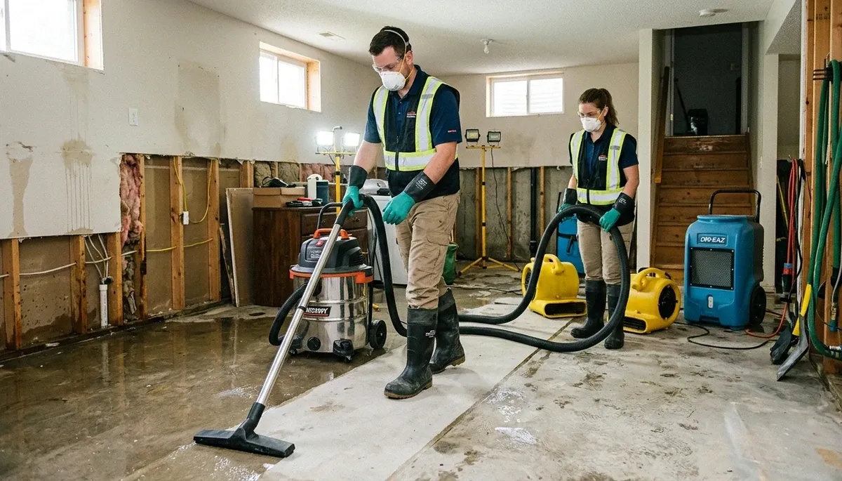 Basement Flood Cleanup Image 2