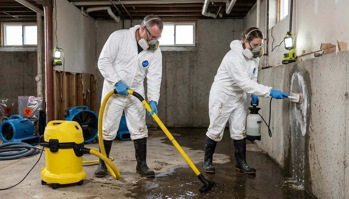 Sewage Cleanup Image 1
