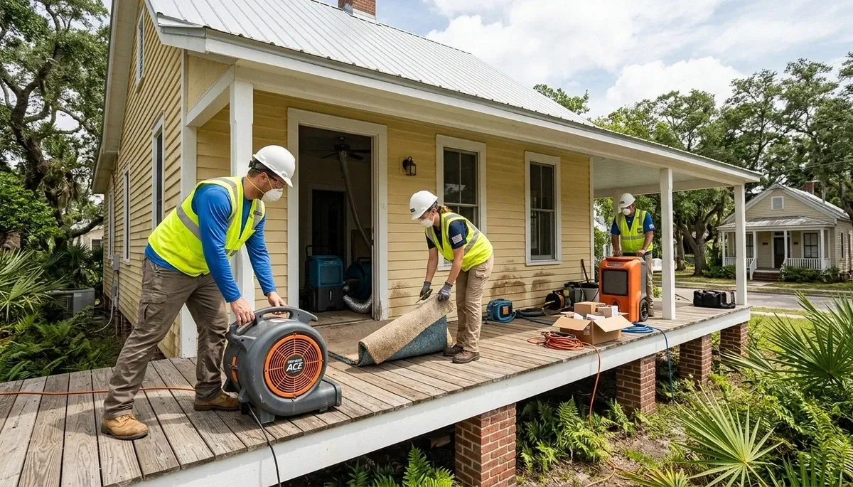 Water Damage Apalachicola Fl Image 1