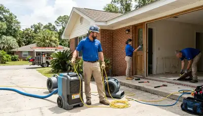 Water damage restoration team serving Tallahassee, FL, with professional cleanup and repair services